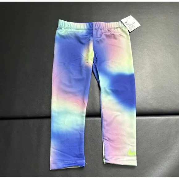 NWT Nike Hooded Tunic & Aurora Leggings Set Girls Size 3T - Picture 2 of 2